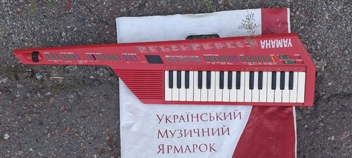 Vintage yamaha shs - shs-10r, rosso