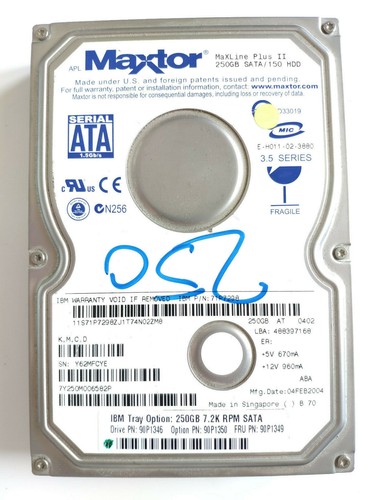 Hard disk sata maxtor - 3,5,