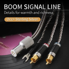 Cavo Phono HiFi Audio Placcato