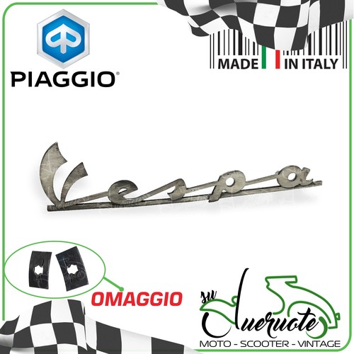Targhetta anteriore scritta - targhetta,