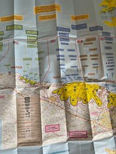 Cartina dello sbarco in Normandia - Operazione Overlord - 6 June 1944 1:10.000