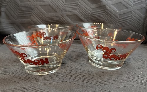 Set ciotole popcorn vetro - in,