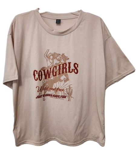 Shirt donna shein marrone - t-shirt,