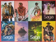 Saga Volumi 1/8 "Brian K.Vaughan/Fiona Staples" Bao Publishing