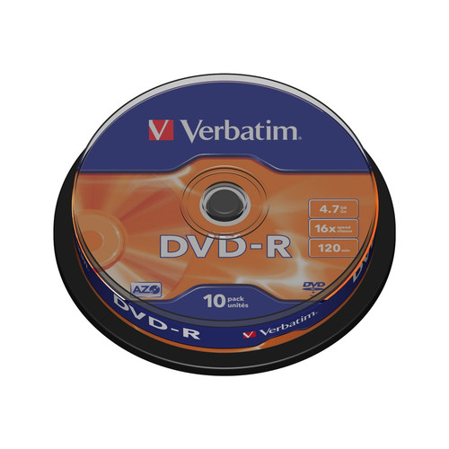 Verbatim dvd 7 gb - verbatim, 4,7