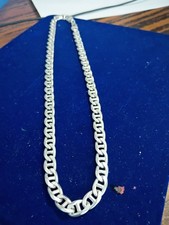 Collana catena argento