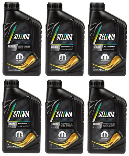 Olio motore selenia - 6, l