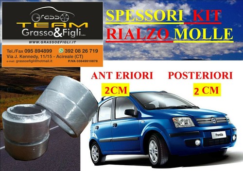 Spessori molle rialzo fiat - rialzo,