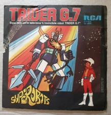 SUPEROBOTS - Sigla Cartoni Animati "L'invincibile robot TRIDER G7"  RARISSIMO !!