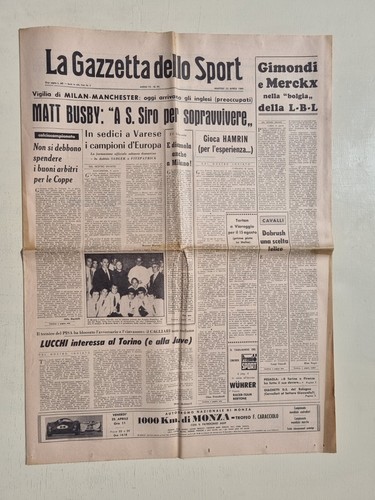 Gazzetta dello sport aprile - sport,