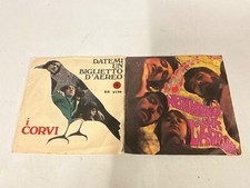 LOTTO 2 45 GIRI I CORVI !! Beat italiano RARE!!