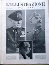 L'Illustrazione Italiana 16 Febbraio 1941 WW2 Danza Arturo Tosi Sci Grecia Parma