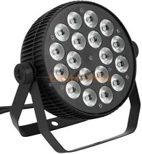 FARO PAR LED SLIM DMX IN e OUT RGBW 18x12 4in1 FULL COLOR WISDOM DJ Light