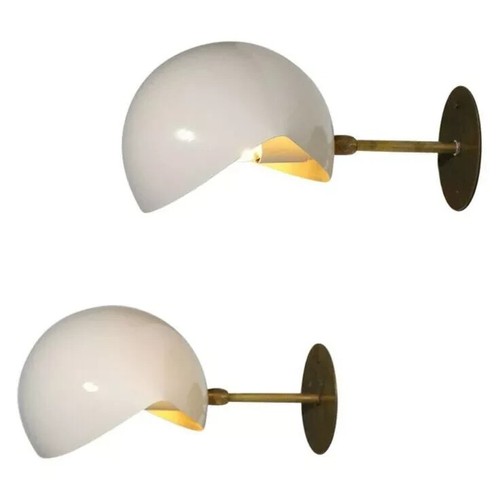 Coppia ottone muro lampada - ottone,