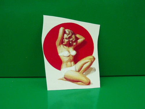 Adesivo pin vespa lambretta - up,