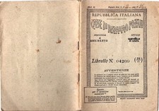 Libretto Risparmio Postale