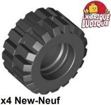 Lego tire pneu 21mm - 4x,
