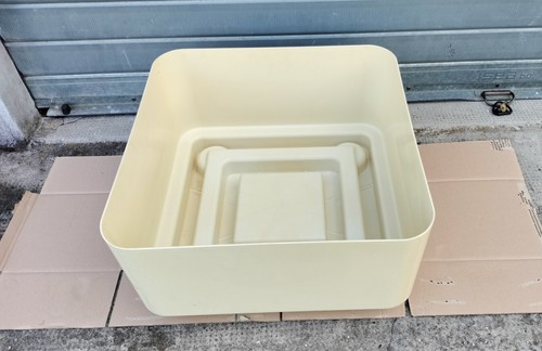 Contenitore vintage fioriera - contenitore,