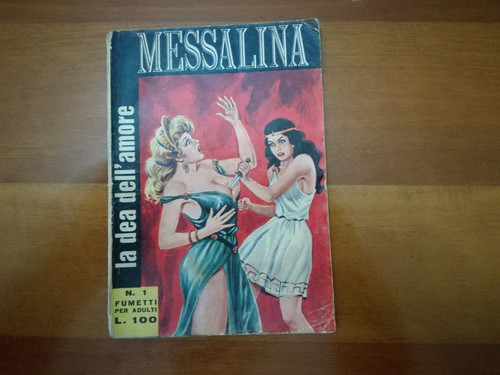 Fumetto vintage messalina - vintage,