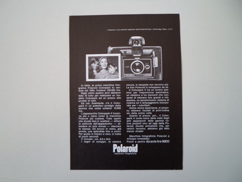 Advertising pubblicità 1969 - advertising,
