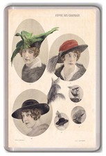 Vintage Fashion Fridge Magnet