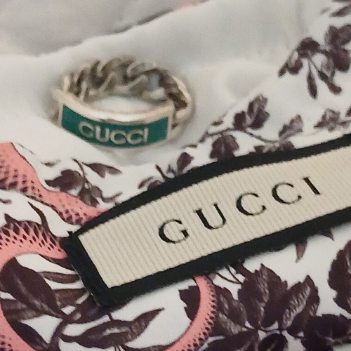 Autentico anello gucci - autentico,
