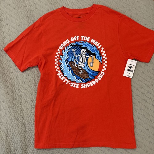 Shirt vans ragazzo arancione - t-shirt,