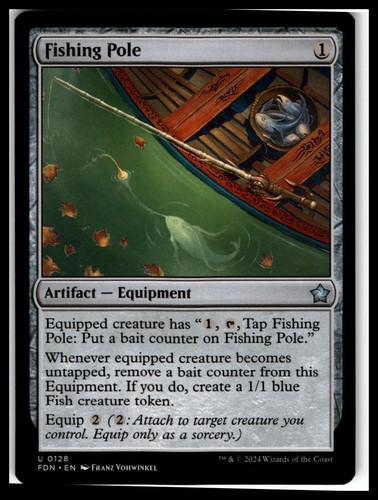 Fishing pole 128 foundations - fishing,