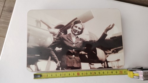 Alitalia scatola latta - di,