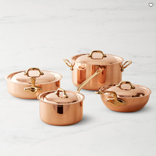 Mauviel 150b copper - copper, 8-piece