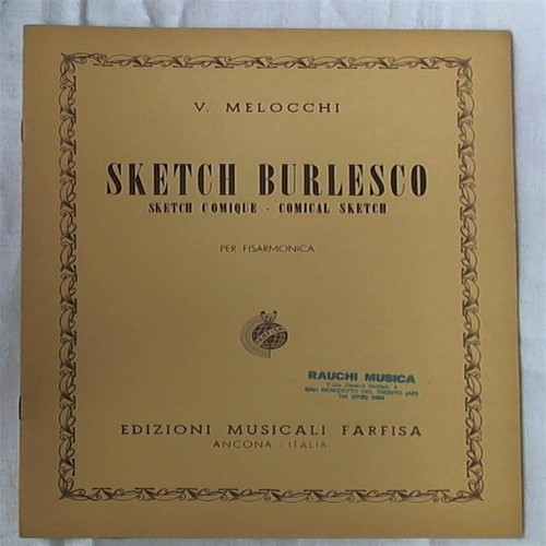 Spartito sketch burlesco per - burlesco,