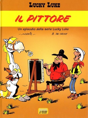 Fumetto lucky luke pittore - lucky,