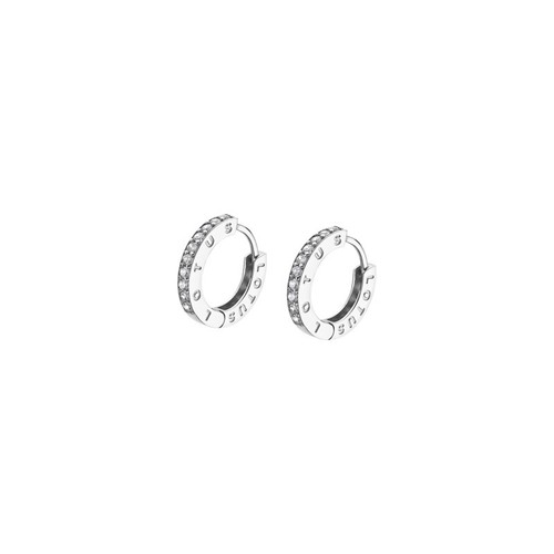 Orecchini unisex lotus - orecchini, silver