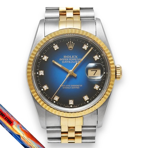 Rolex datejust 16233g - 16233g, blue