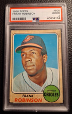 1968 topps frank robinson 500 - frank, #500