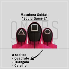 1x Maschera Soldato 3D Mask
