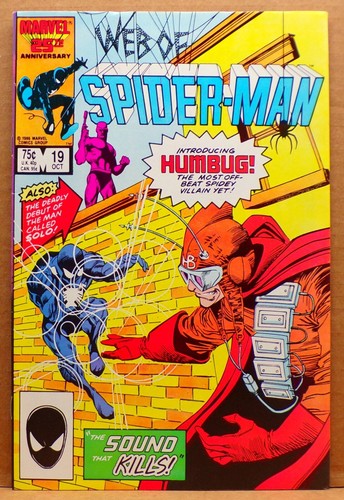 Web spider man 19 - web, (1986)