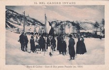 PIEVE DI CADORE - serie "il bel Cadore invaso" Gare di Sky presso Pozzale