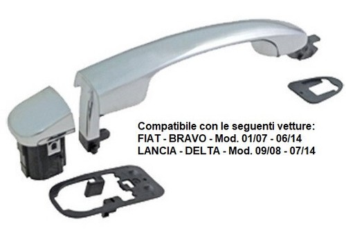 Maniglia esterna ant - maniglia,