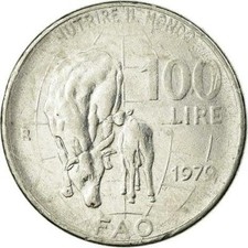 Italy Coin 100 Lire FAO |