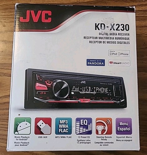 Jvc x230 bluetooth media - jvc,