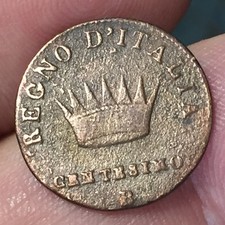 Napoleone I (1804-1814) Re d'Italia - 1 Centesimo 1811 B Bologna