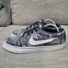 Scarpe da skate Nike Toki basse da uomo nere floreali - 631697-019 taglia 10
