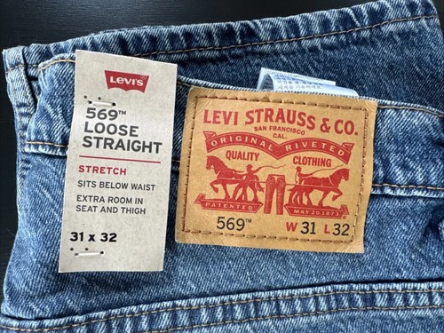 Jeans uomo levis 569 - jeans, larghi