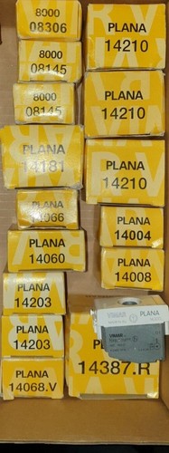 Lotto stock vimar plana bianca - lotto,