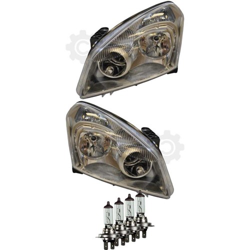 Set fari alogeni per nissan - set,