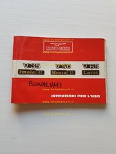 Moto Guzzi V35 Imola II- V50 Monza II- V65 Lario 1984 manuale uso originale