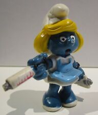 180-PUFFI-PUFFETTA INFERMIERA-2.0139-HONG KONG© 1981 PEYO SCHLEICH Ⓢ W.BERRIE CO