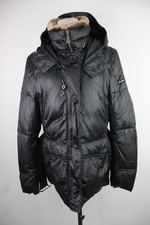 PEUTEREY GIUBBINO PIUMINO DONNA 48 JACKET DOWN WOMAN CON PELLICCIA POLIURETANO