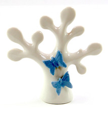 Collezione Capodimonte Natura Alberi Farfalle e Fiori Albero Edizione Rara